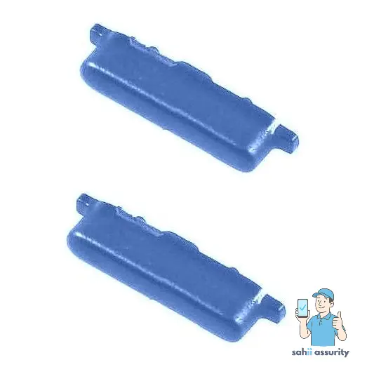 Volume Side Button Outer for Motorola G96 5G Blue